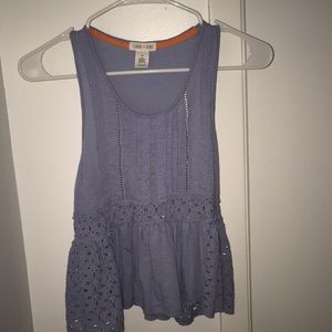 I am selling this blue super cute crop top